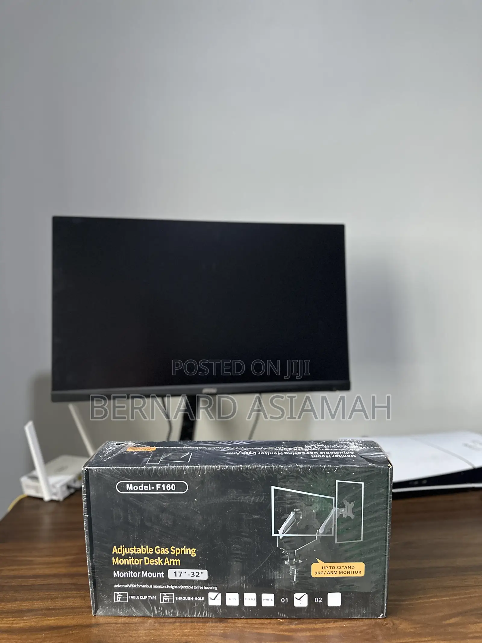 Double Monitor Arm