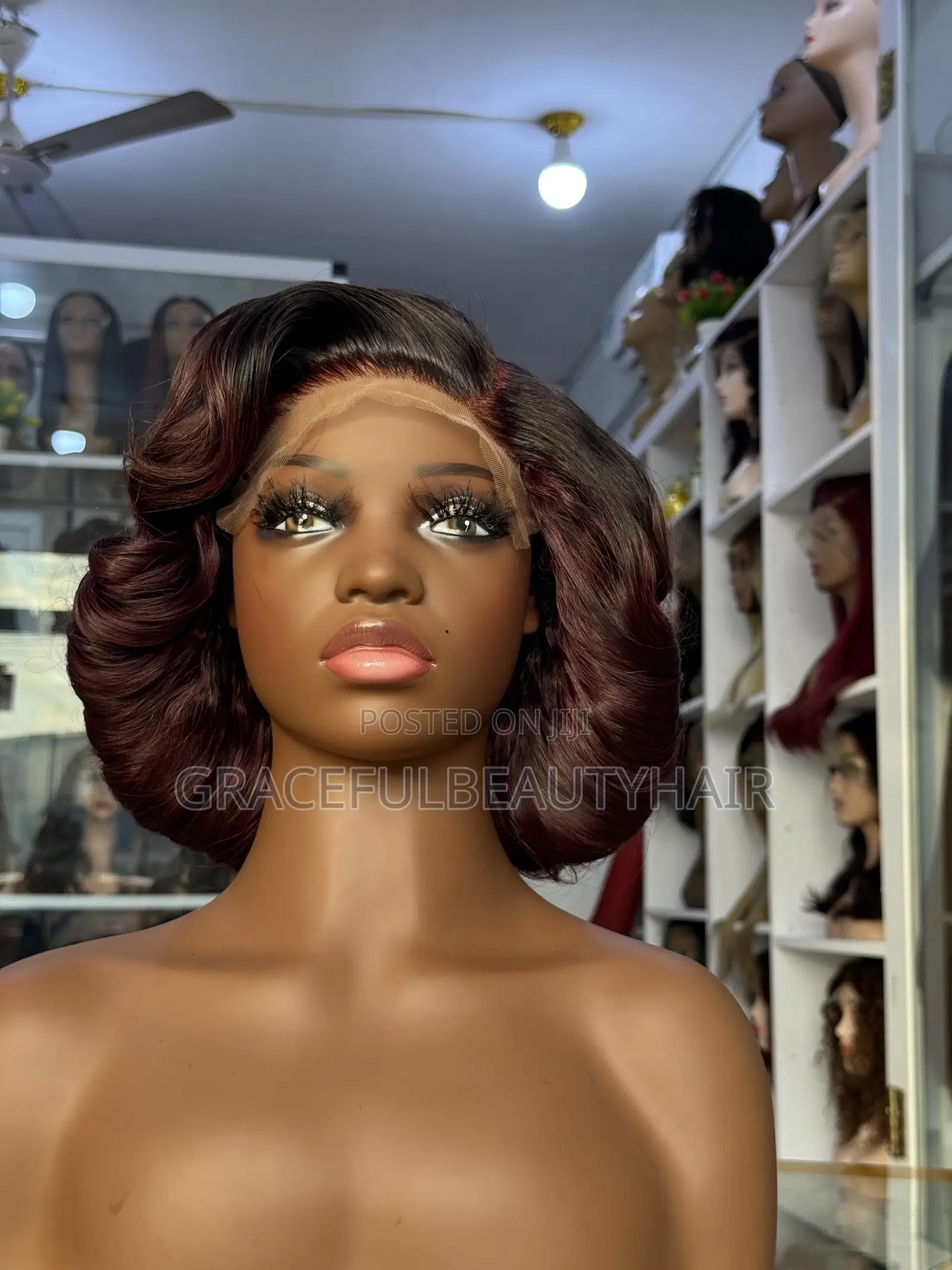 Very Demure SDD Virgin Bouncy 8 Inches Dark Burgundy With 6