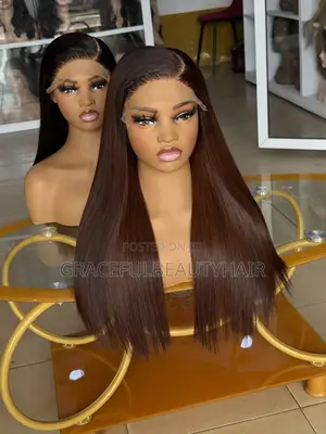 The Best Bone Straight Ever With 5x5 Closure Chocolate Brown Color