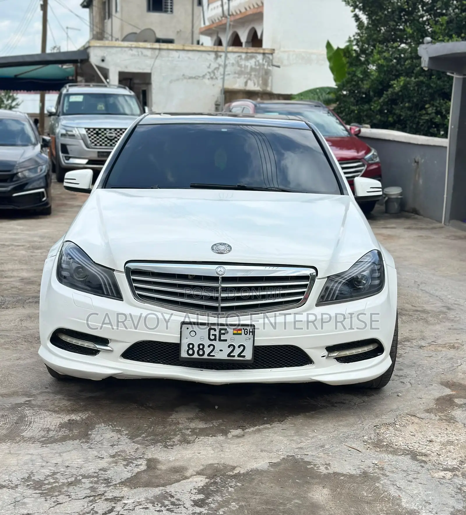 Mercedes-Benz C300 Luxury 4Matic Sedan AWD (3.0L 6cyl 7A) 2010 White
