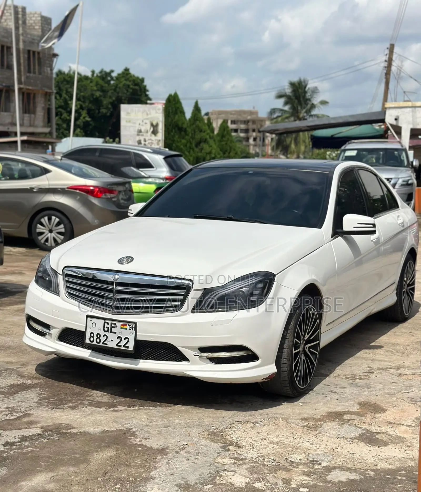 Mercedes-Benz C300 Luxury 4Matic Sedan AWD (3.0L 6cyl 7A) 2010 White