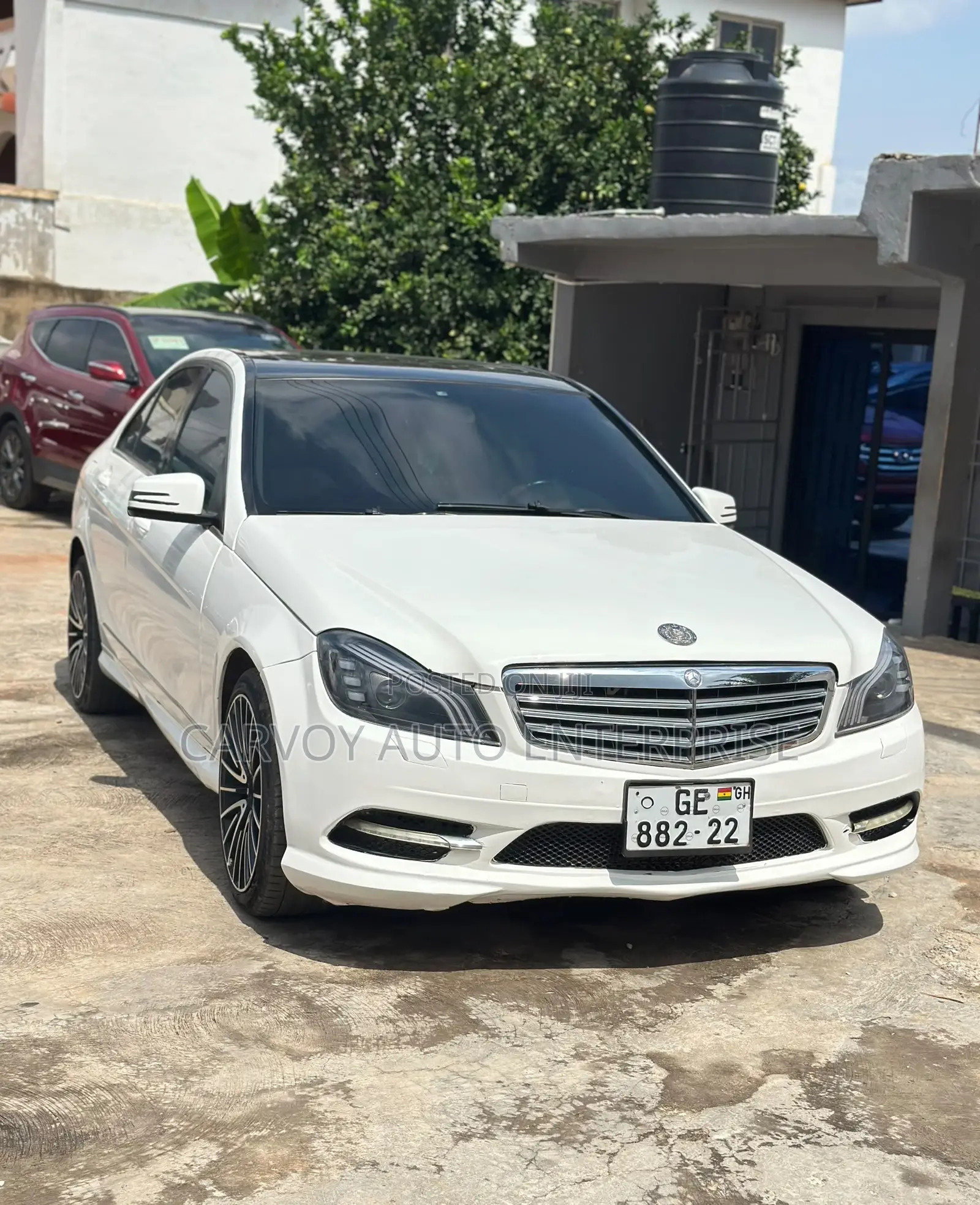 Mercedes-Benz C300 Luxury 4Matic Sedan AWD (3.0L 6cyl 7A) 2010 White