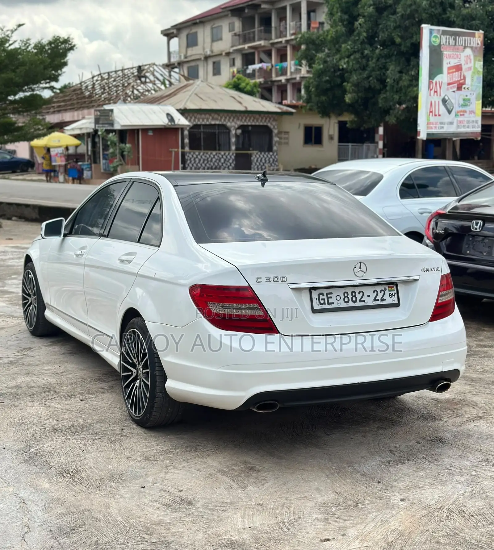 Mercedes-Benz C300 Luxury 4Matic Sedan AWD (3.0L 6cyl 7A) 2010 White
