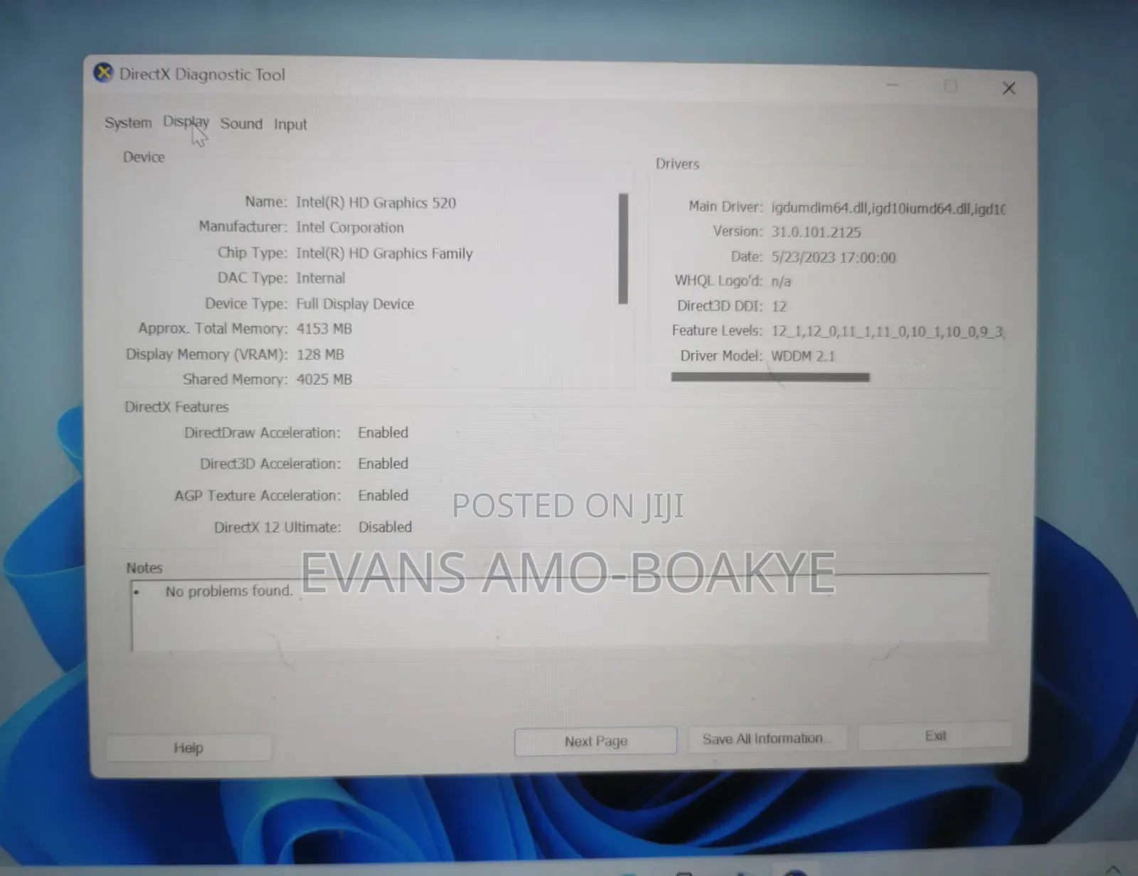 Laptop Dell Inspiron 13 5368 8GB Intel Core i3 HDD 500GB