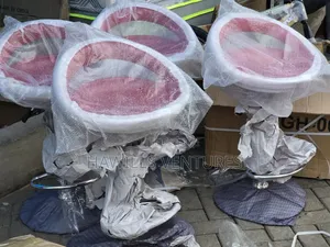 Fragile Red Colour Bar Stool