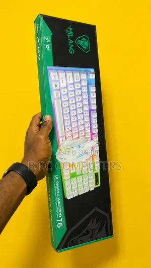 Milang Ultimate Warrior T9 Gaming Keyboard RGB Light With Mouse