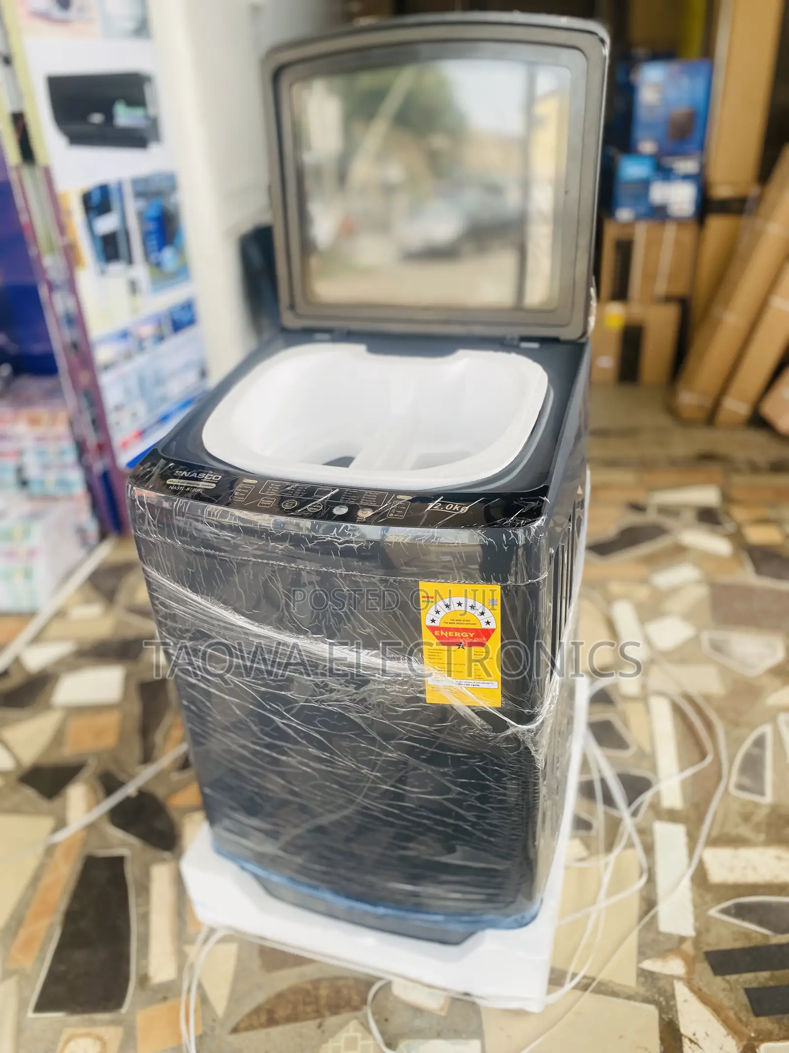 Nasco New 12kg Top Load Full Automatic Washing