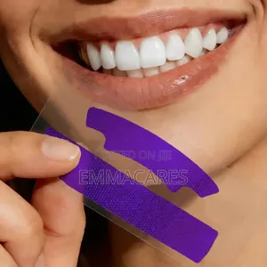 Glorysmile V34 Purple Teeth Whitening Strip. Enamel Protection Tech