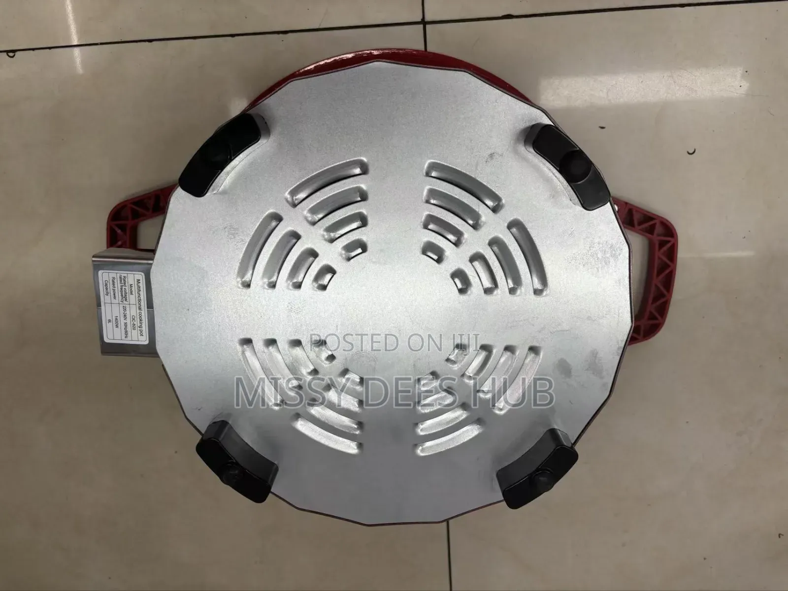 6l Cast Iron-Like Electric Cooking Pot