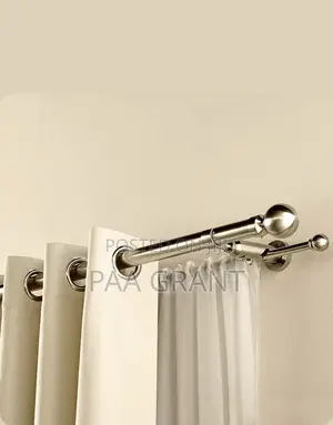 Reliable Double Curtains Rods System (For Both Living and Bedrooms