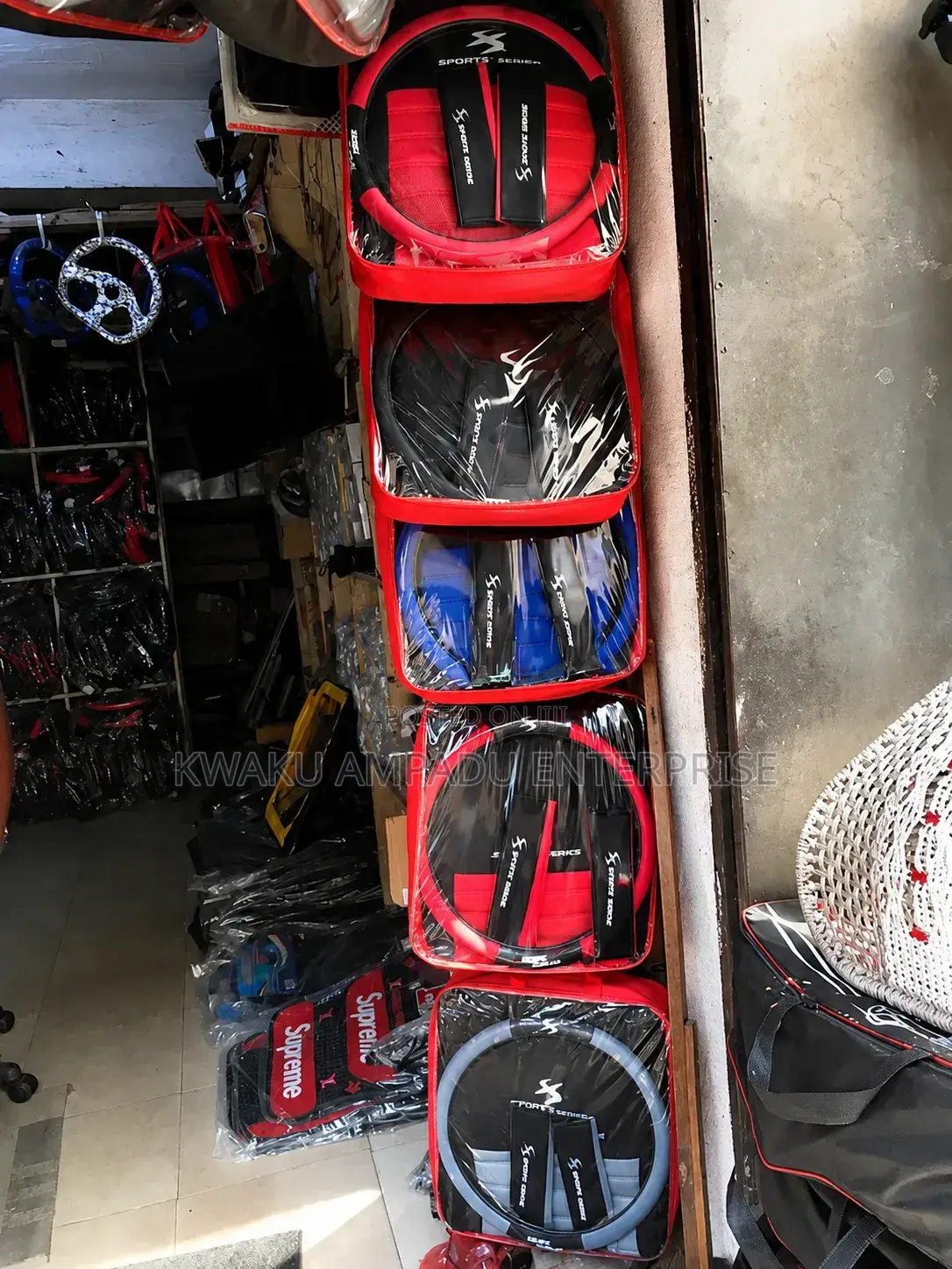 Sports Series Material Seat Covers
