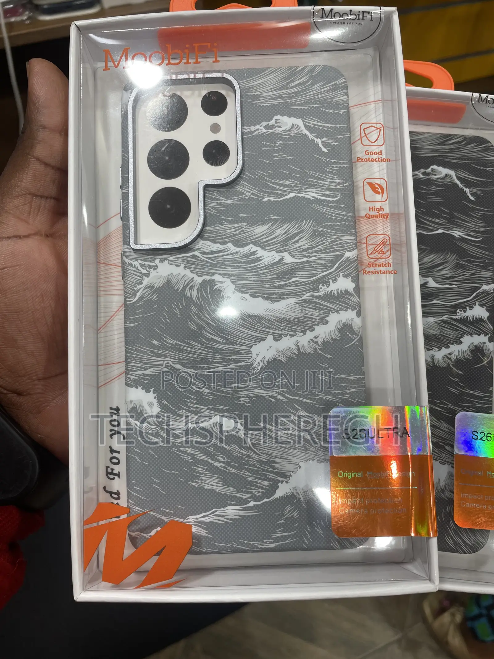 Moobifi Premium Ocean Wave Case for Samsung Galaxy S26 Ultra