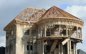 Great Wood Work Done By Dickanga Roofing Design