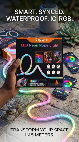 5m Led Neon Rope Light