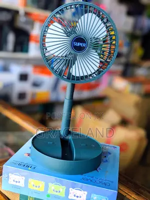 This Is Original Mini Telescopes Folding Fan Portable Usb Rechargeable