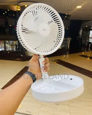 This Is Original Mini Telescopes Folding Fan Portable Usb Rechargeable