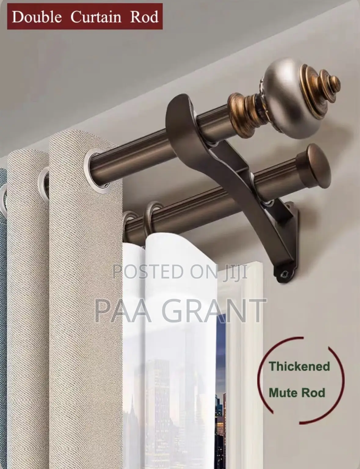 Tough Enough for Every Curtains (Extendable Double Curtains