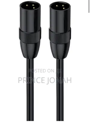 Lokeke 0.5m Xlr Microphone Cable, 3-pin Male To Male