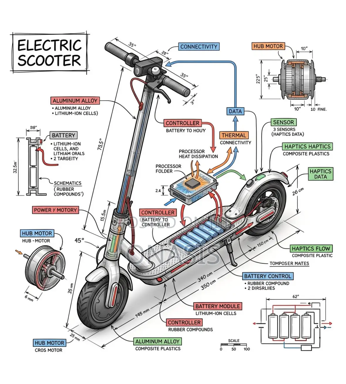 E-Bikes, Electric Scooter Repairs and Maintenance 