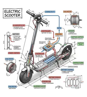 E-Bikes, Electric Scooter Repairs and Maintenance 