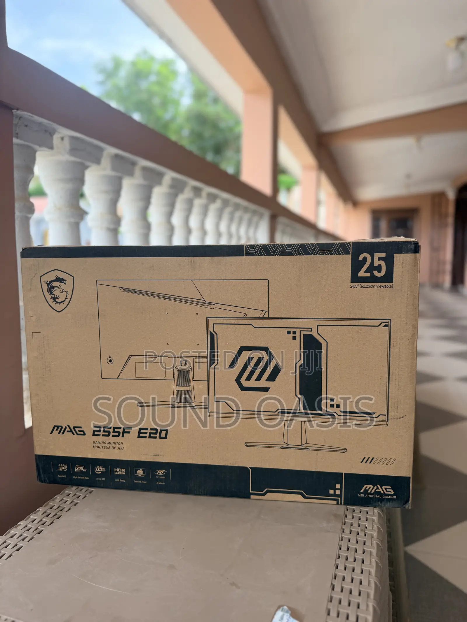 Msi Mag 255f E20 Gaming Monitor.