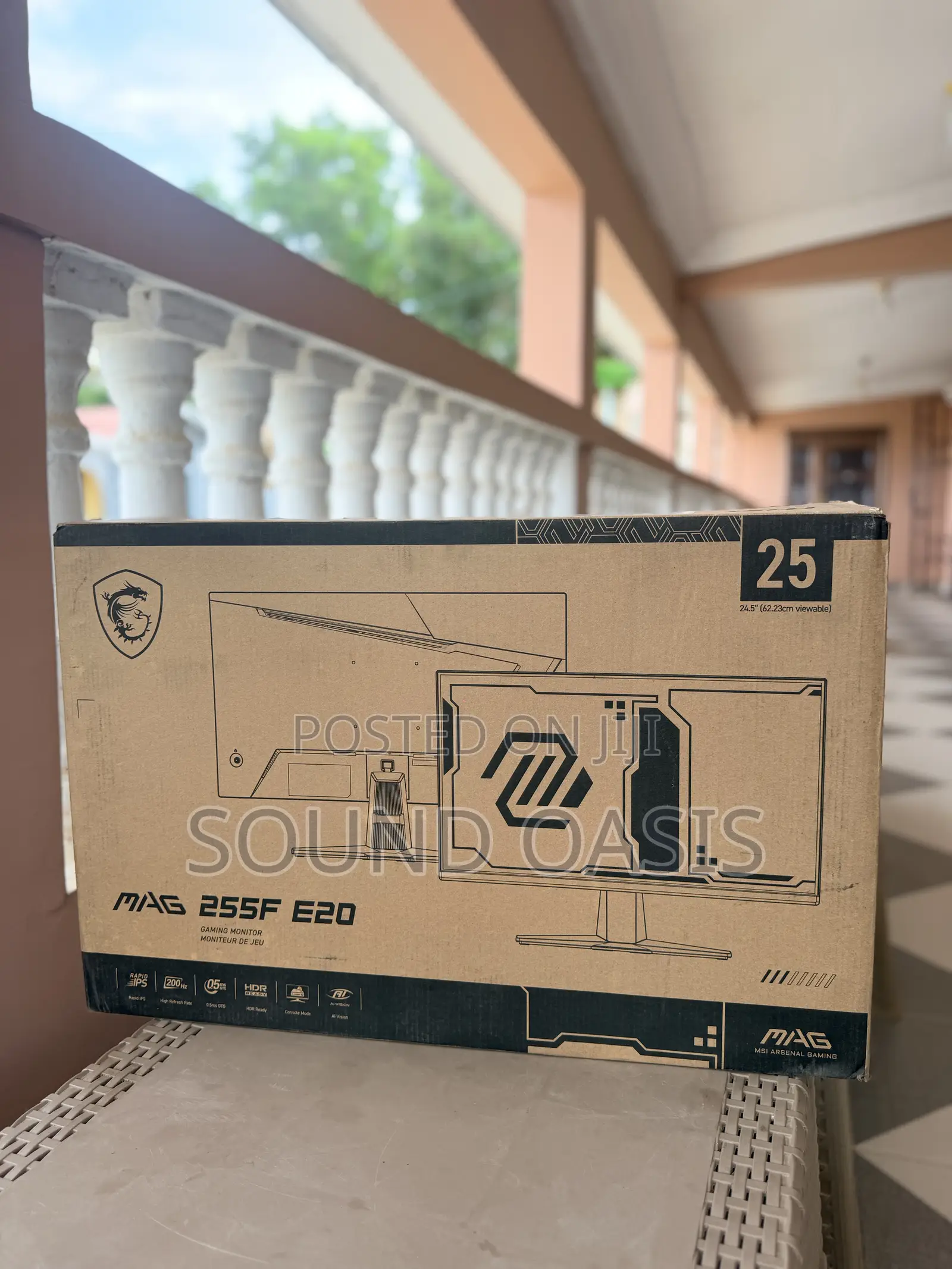 Msi Mag 255f E20 Gaming Monitor.