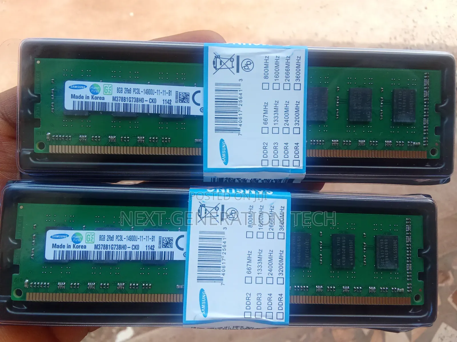 Original Samsung 8gb Ddr3l Desktop Ram