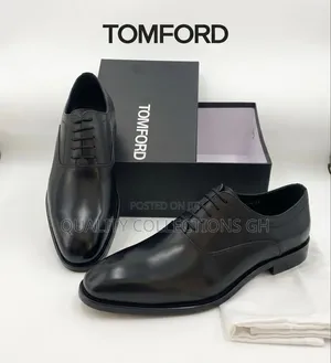 Authentic Tomford Black Shoe Men