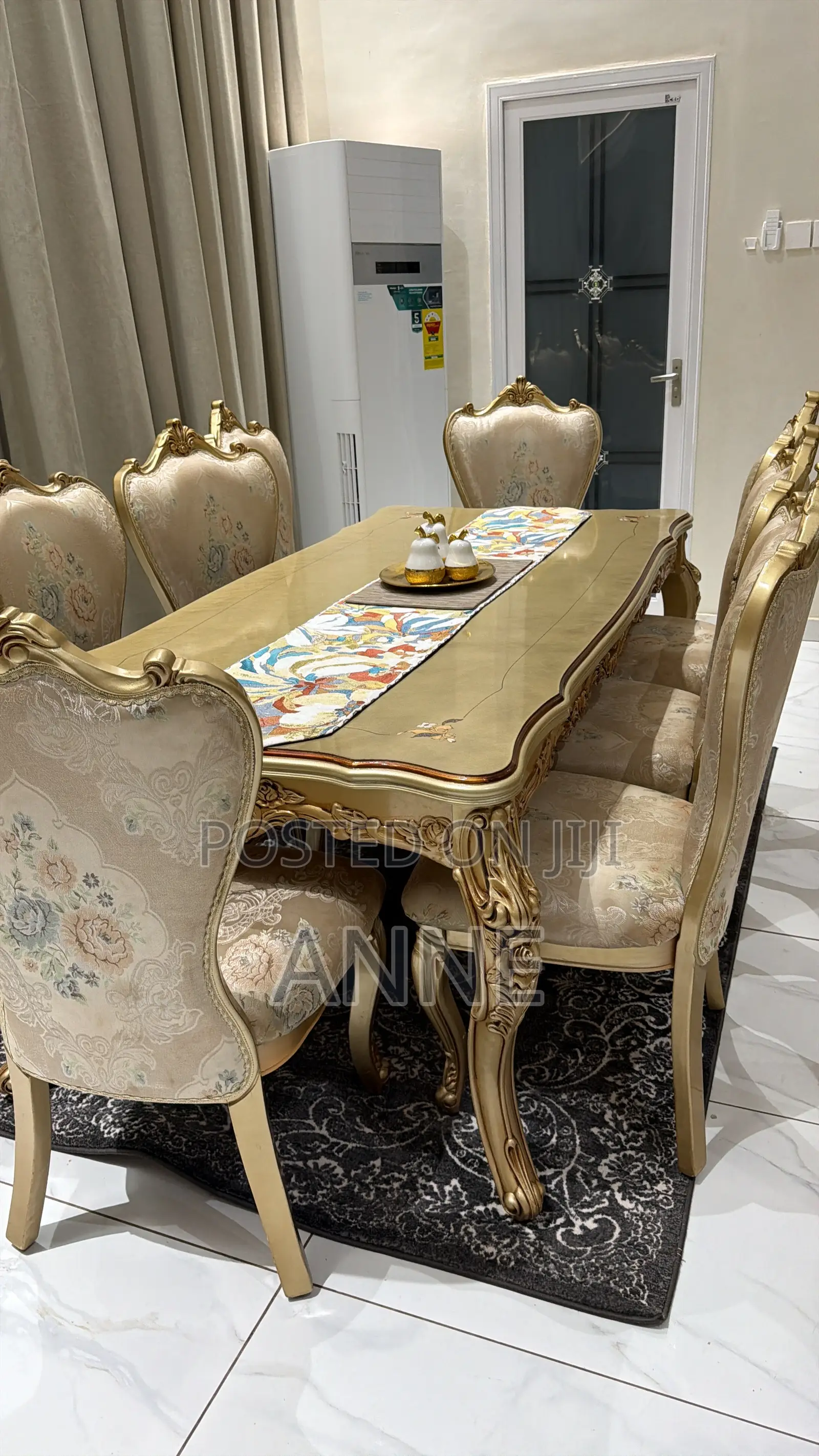 Dinning Table and 8 Chairs