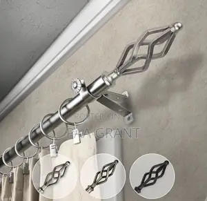 Heavy Duty With Style (Strong Curtains Rods for Both Living Bedrooms