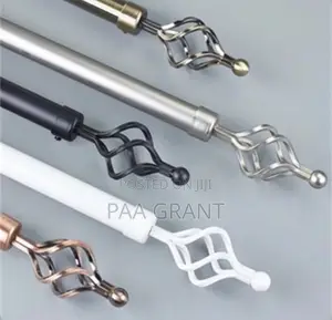 Modern Extendable Curtains Rods With Maximum Strength