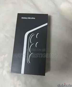 New Samsung Galaxy S26 Ultra 5G 1 TB Black