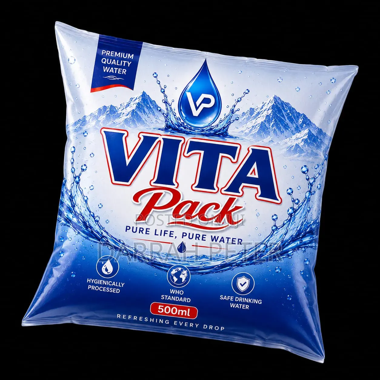 We Do Sachets Water Rolls.