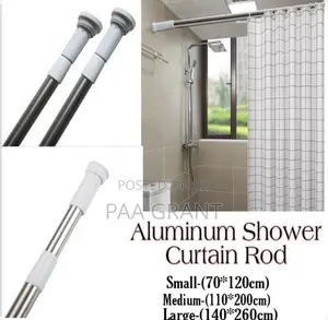 Strong Extendable Shower Curtains Rods for Every Bathroom (