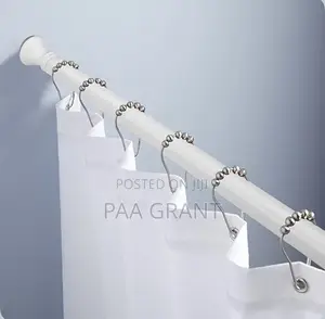 Stable and Secure Fit Extendable Shower Curtains Rods