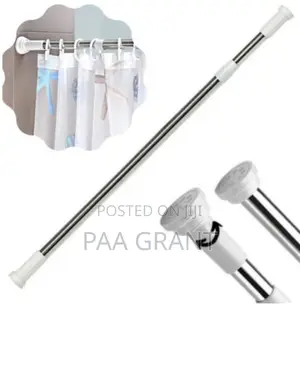 Strong Extendable Shower Curtains Rods ,Clean Look