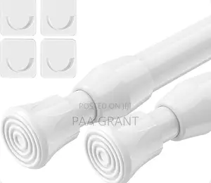 Modern Sleek Design Extendable Shower Curtains Rods