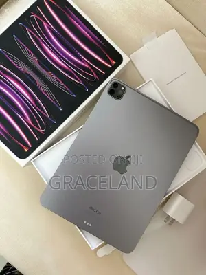 New Apple iPad Pro 12.9 (2022) 256 GB Black
