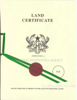 1.14 Acres ( Almost 8 Plots) of Roadside Land for Sale at Haatso