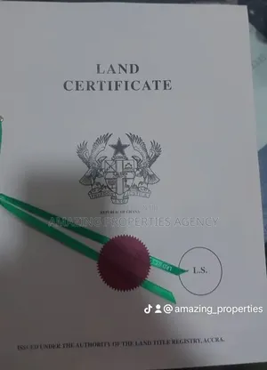 1.14 Acres ( Almost 8 Plots) of Roadside Land for Sale at Haatso