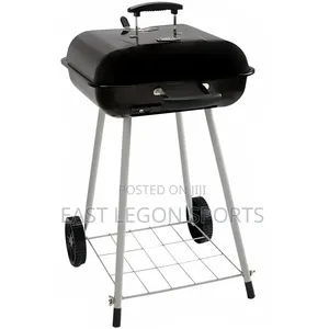 BBQ Grill 45cm Charcoal Portable Cooking Roast
