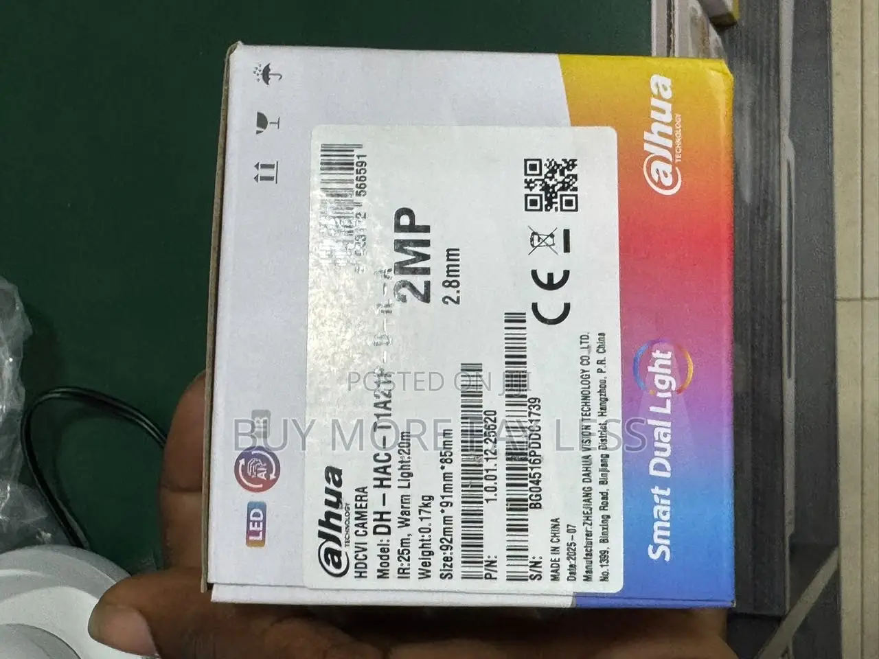 Dahua 2mp Full-Color Hdcvi Bullet Camera
