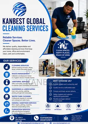 Cleaning, Waste Management Maintenance Services