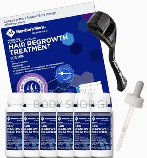 Member’S Mark Minoxidil + Derma Roller for Hair and Beard - Kirkland