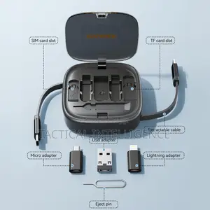 Novaplug Multi Usb Adapter Retractable Charging Cable Kit