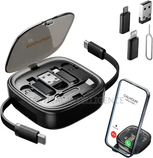 Novaplug Multi Usb Adapter Retractable Charging Cable Kit