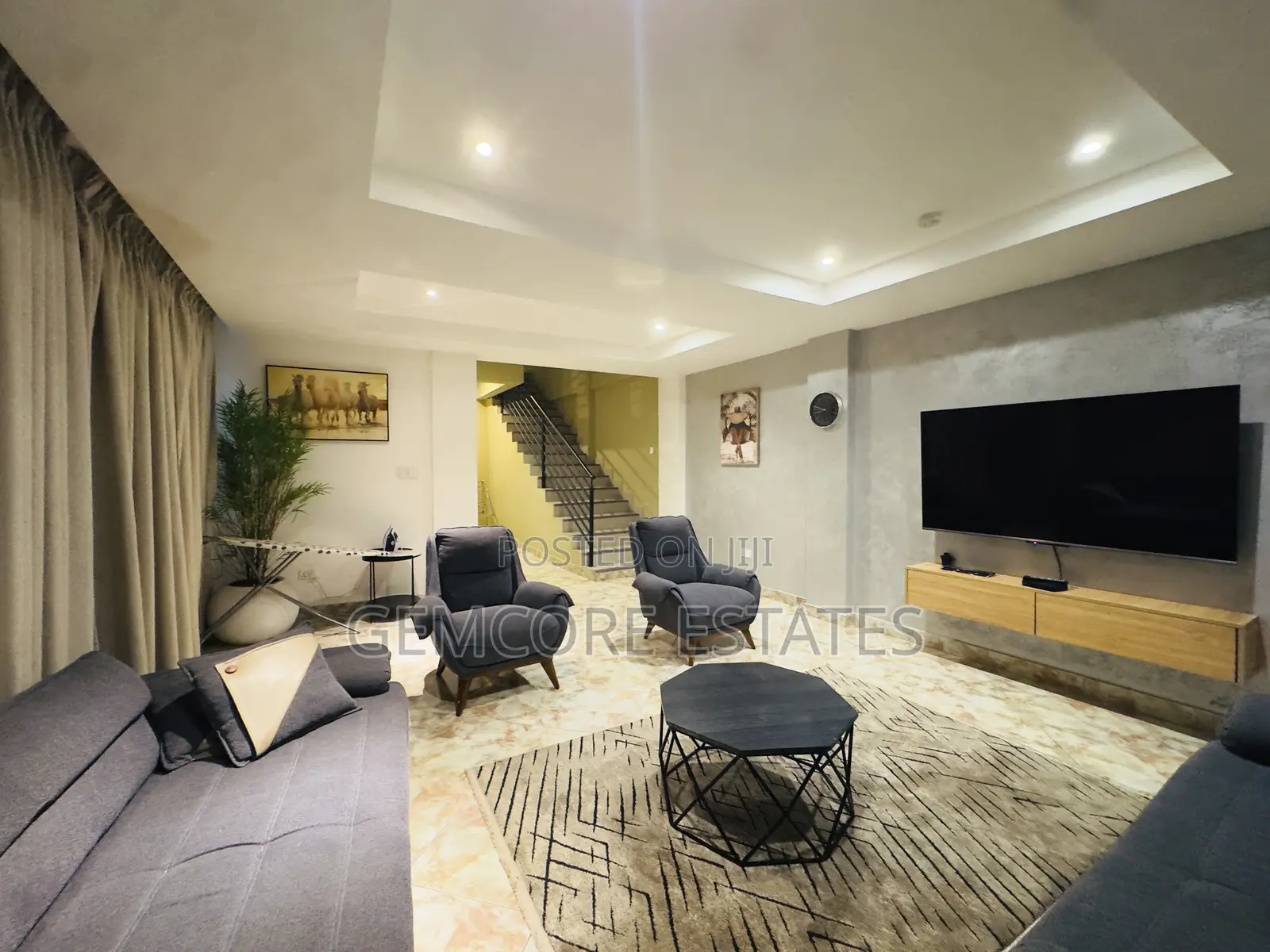 Furnished 4bdrm House in Adjiringanor, Adjiriganor for rent