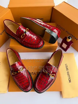Red Patent Leather Loafer