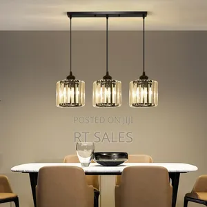 Crystal Body 3 in 1 Pendant Light.