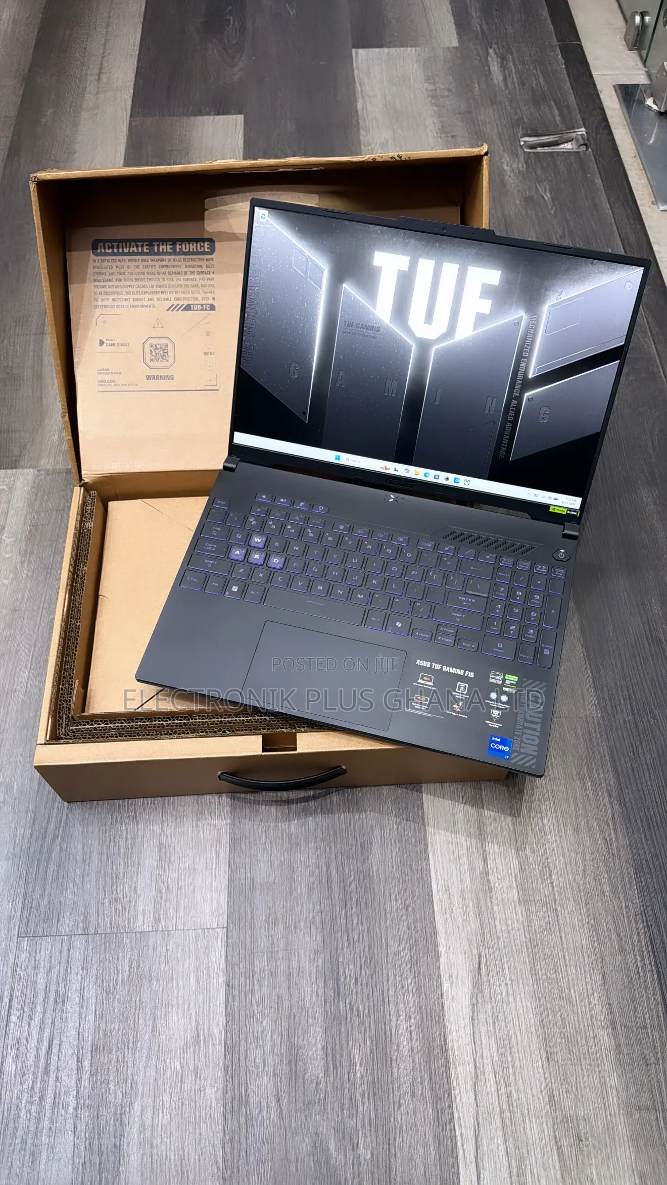 Laptop Asus TUF Gaming F16 16GB Intel Core i7 SSD 512GB